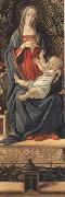Sandro Botticelli Bardi Altarpiece Spain oil painting artist